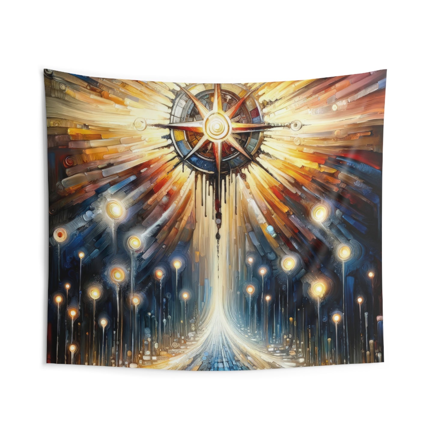 Wisdom Compass Journey Indoor Wall Tapestries