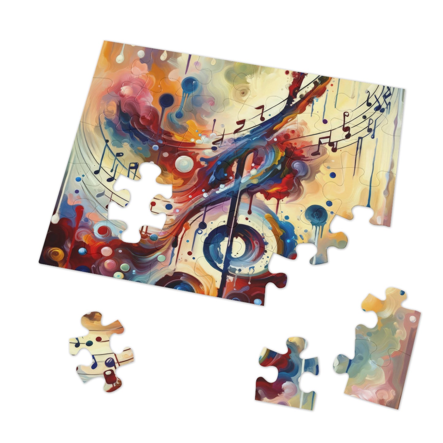Harmonizing Melody Life Jigsaw Puzzle (30, 110, 252, 500,1000-Piece)
