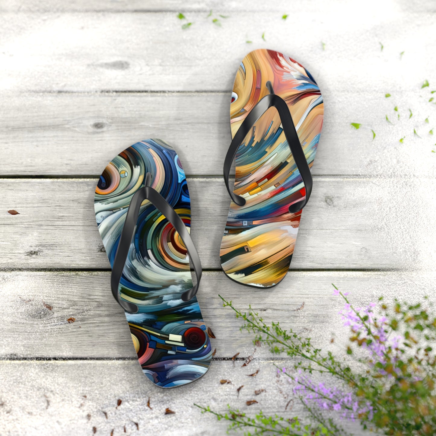 Gratitude Melodic Transformation Flip Flops