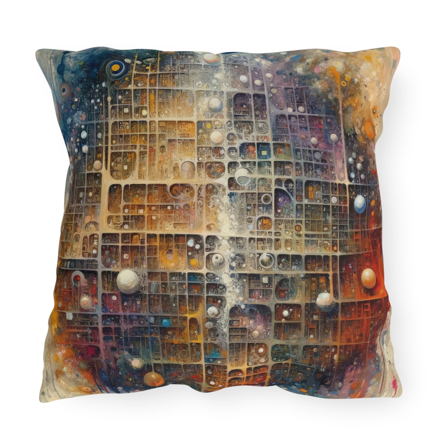 Integral Harmony Existence Outdoor Pillows