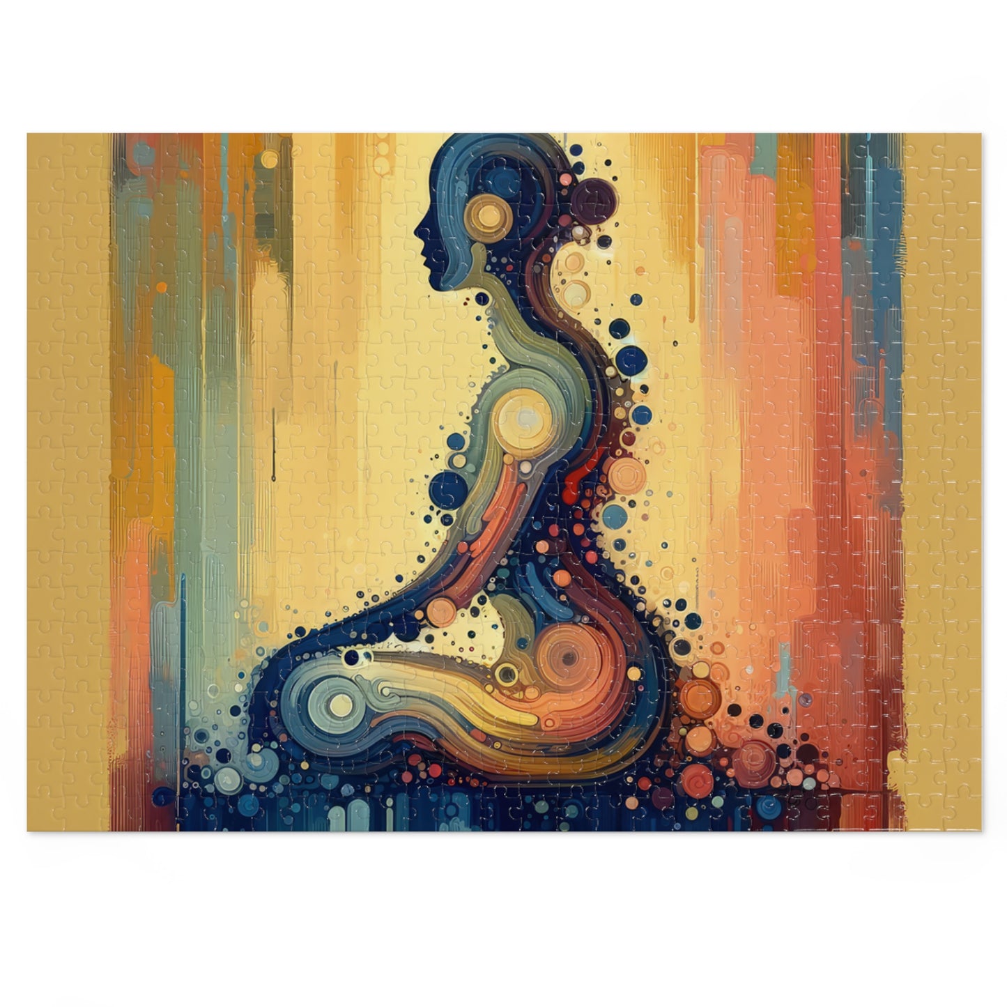 Patience Essence Tachism Jigsaw Puzzle (30, 110, 252, 500,1000-Piece)