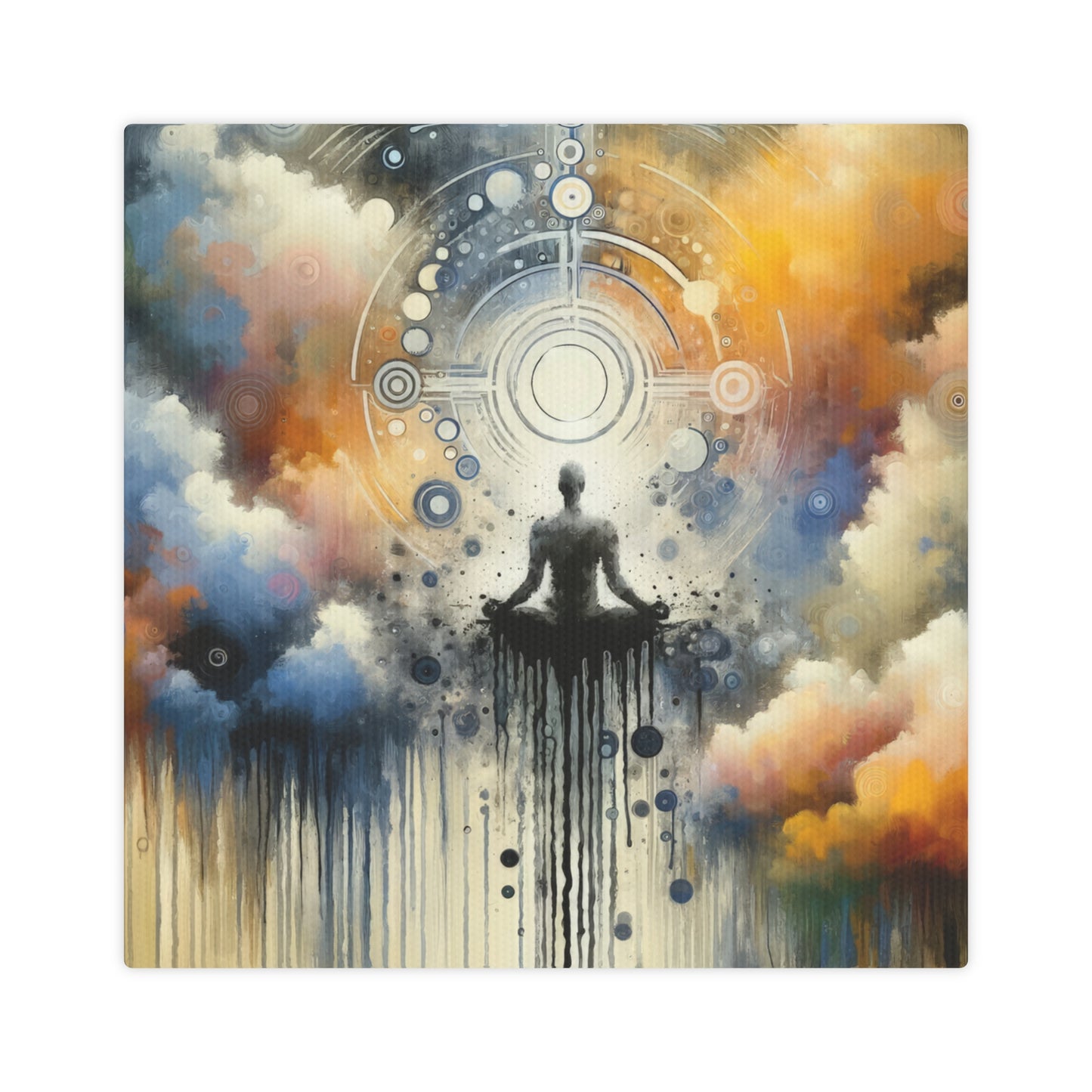 Mindful Transformation Profundity Canvas Photo Tile