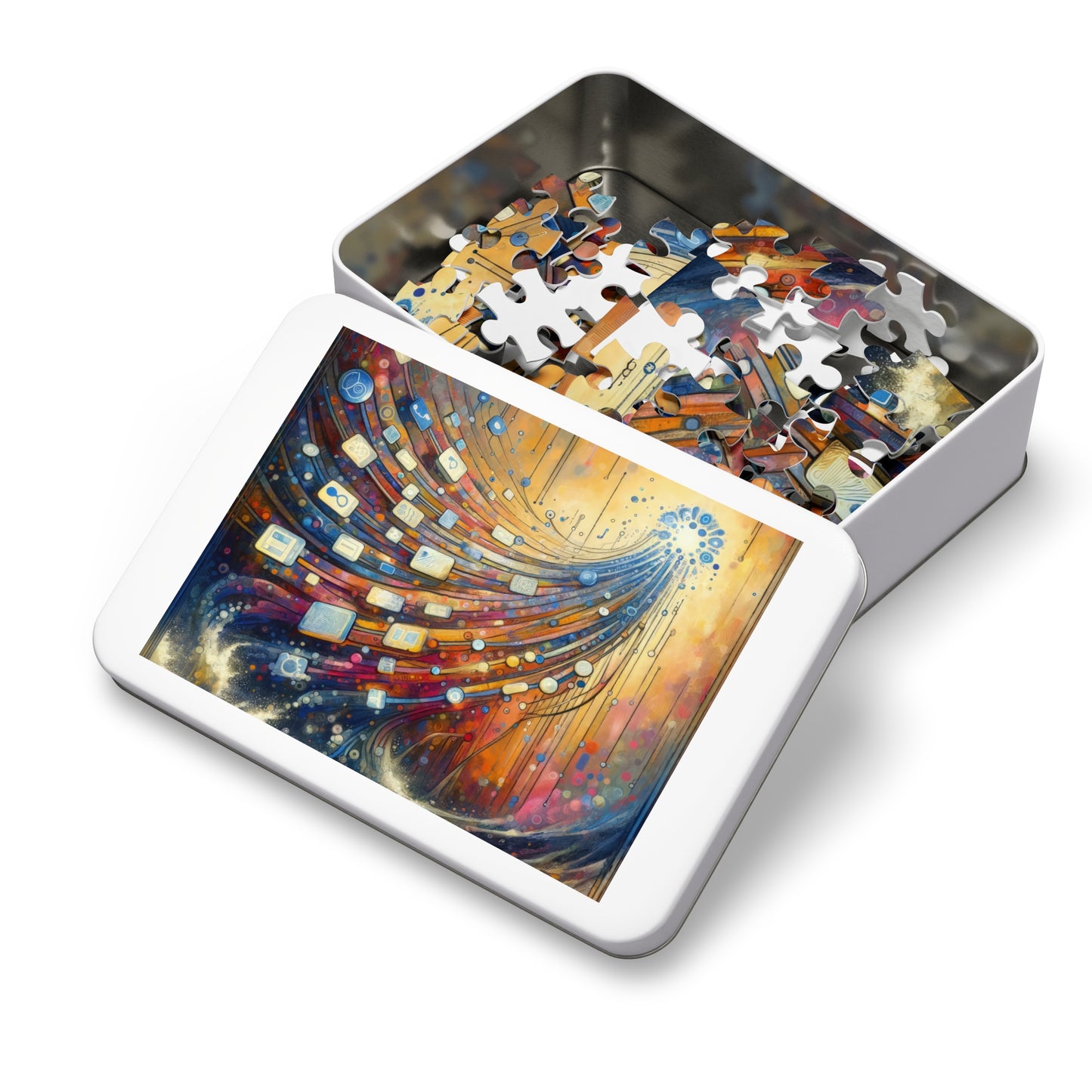 Digital Tapestry Weaving Jigsaw Puzzle (30, 110, 252, 500,1000-Piece)