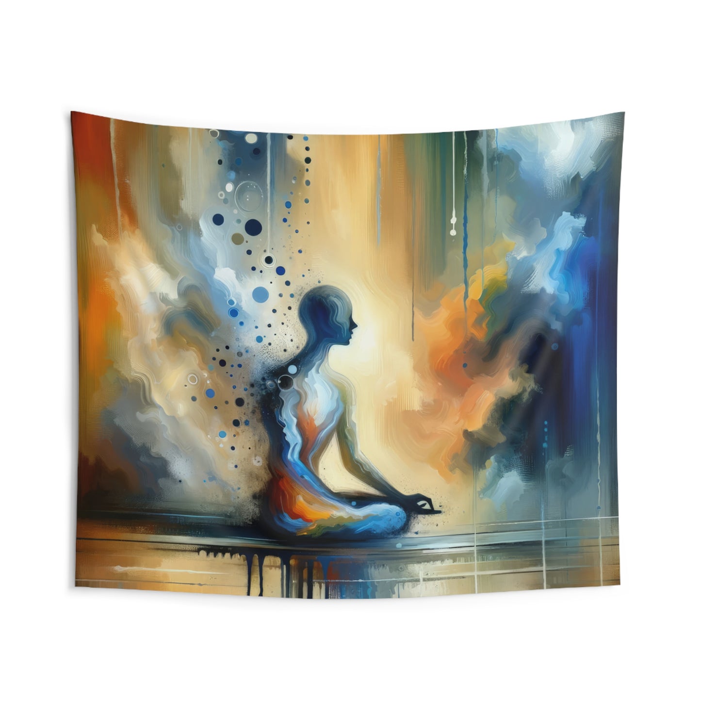 Resonance Abstract Healing Indoor Wall Tapestries