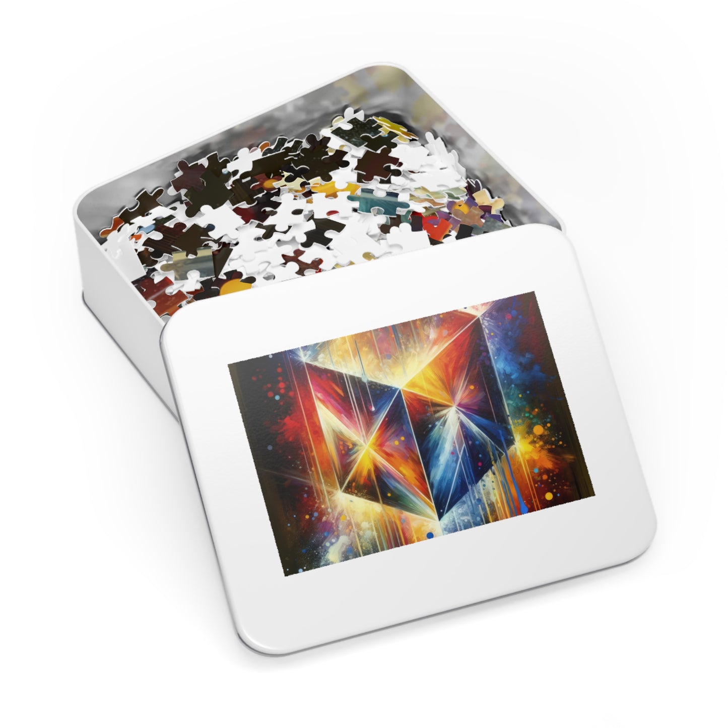 Prismatic Light Spectrum Jigsaw Puzzle (30, 110, 252, 500,1000-Piece)