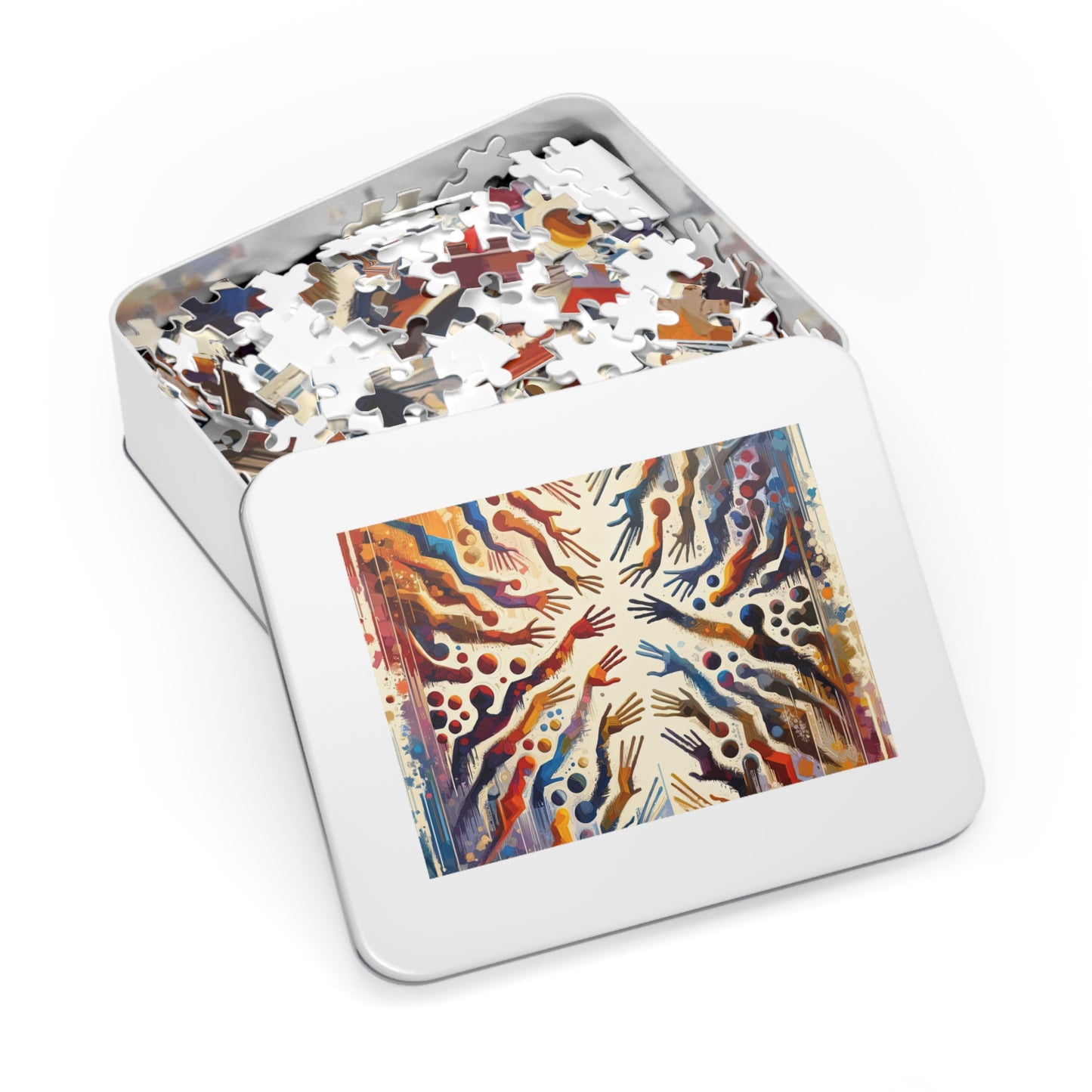 Architects Wisdom Tachism Jigsaw Puzzle (30, 110, 252, 500,1000-Piece)