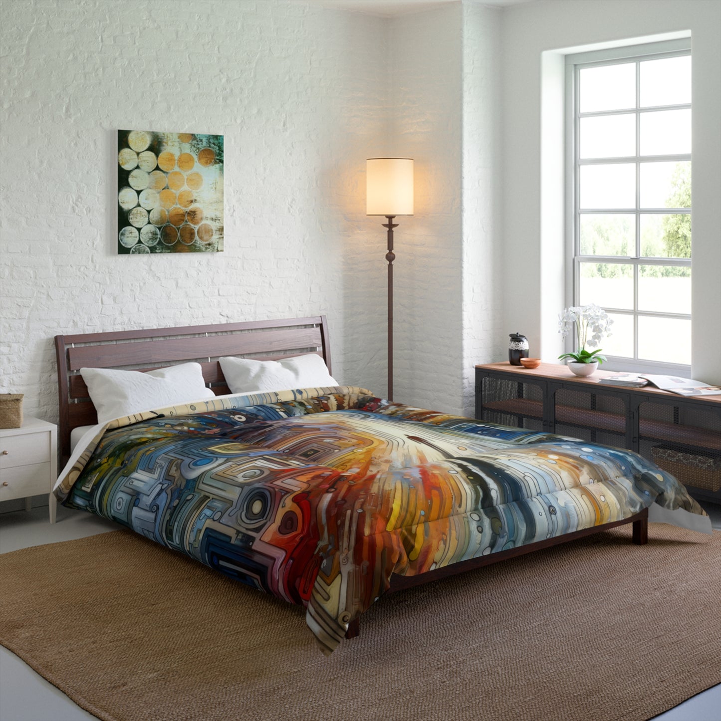 Converging Unity Path Comforter