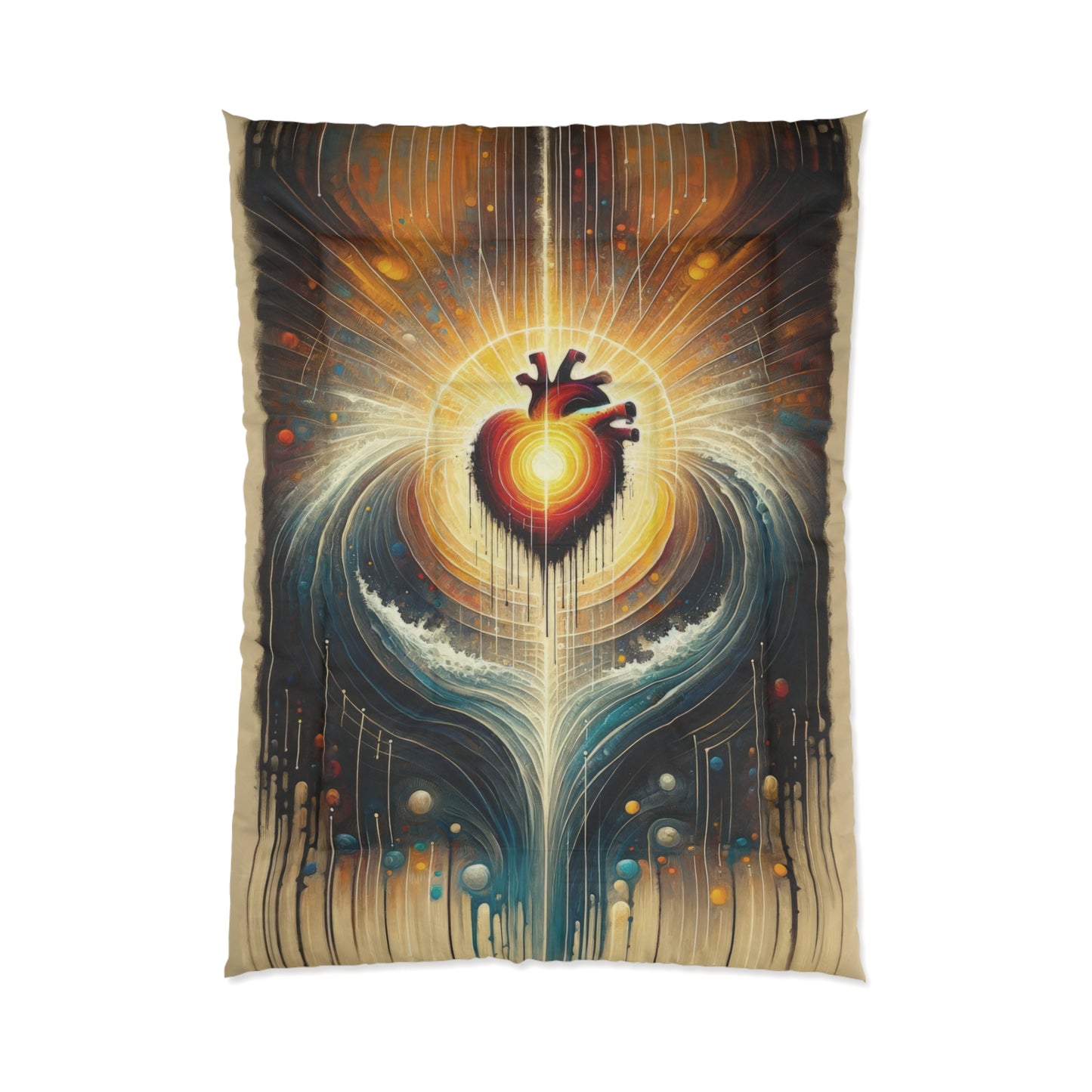 Awakened Heart Waves Comforter