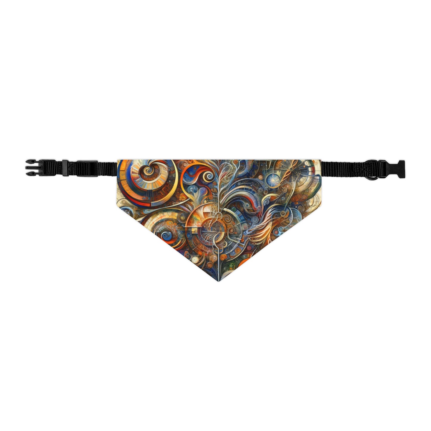 Ethos Web Abstract Pet Bandana Collar