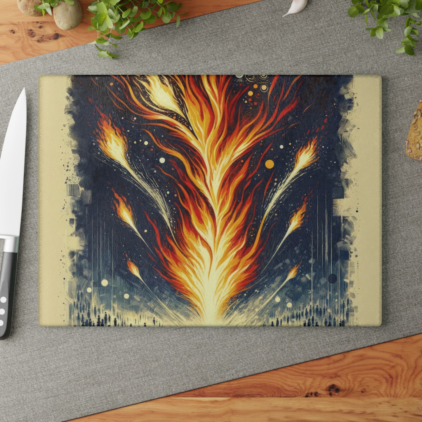 Ignition Change Catalyst Glass Cutting Board