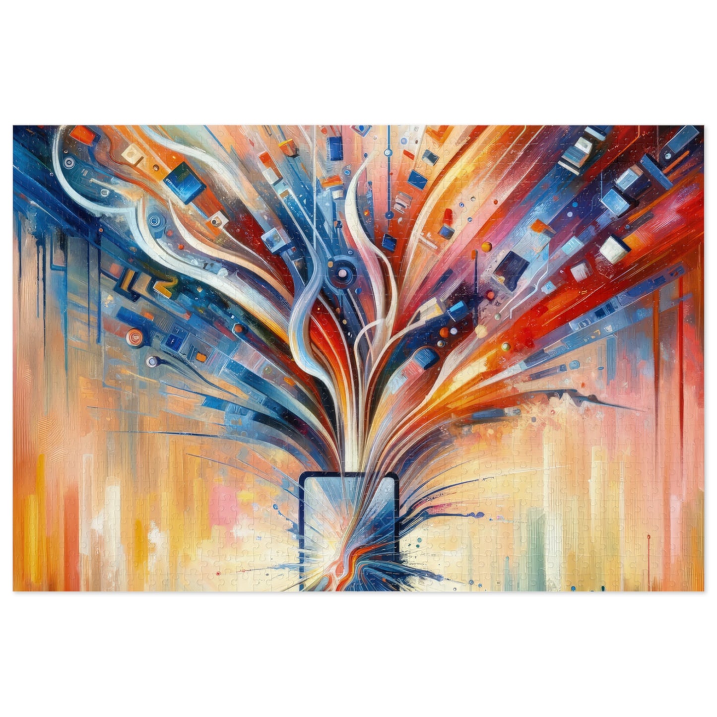 Empowerment Through Technology Jigsaw Puzzle (30, 110, 252, 500,1000-Piece)