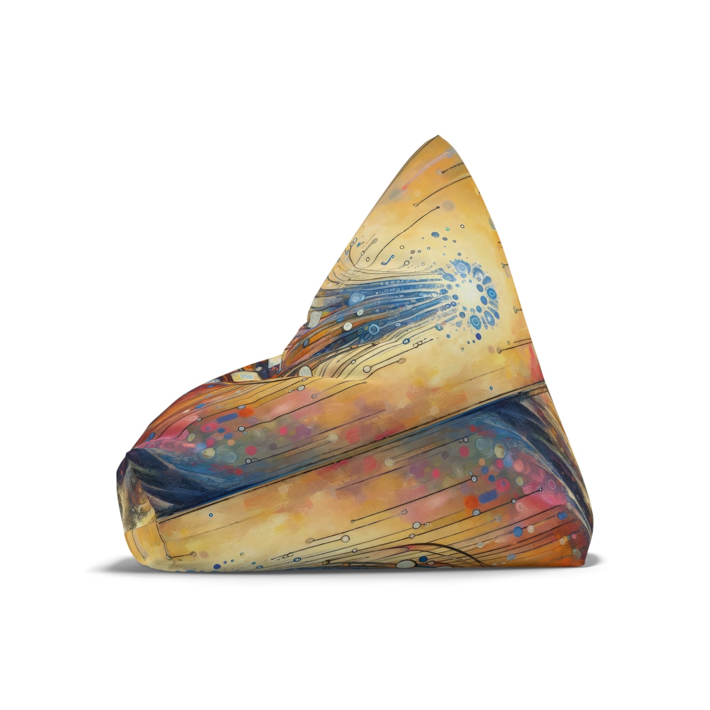 Digital Tapestry Weaving Bean Bag Chair Cover