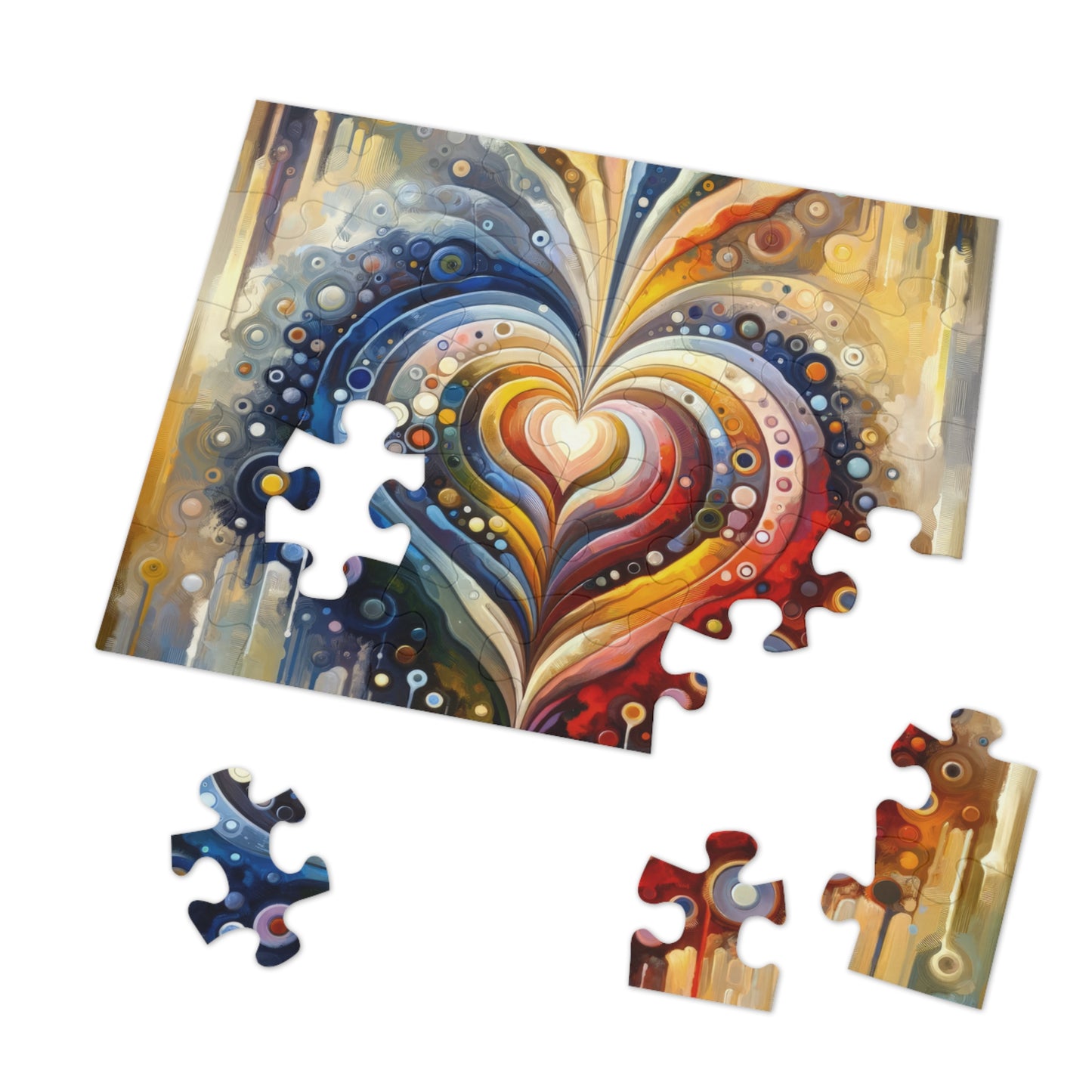 Harmonic Heart Essence Jigsaw Puzzle (30, 110, 252, 500,1000-Piece)