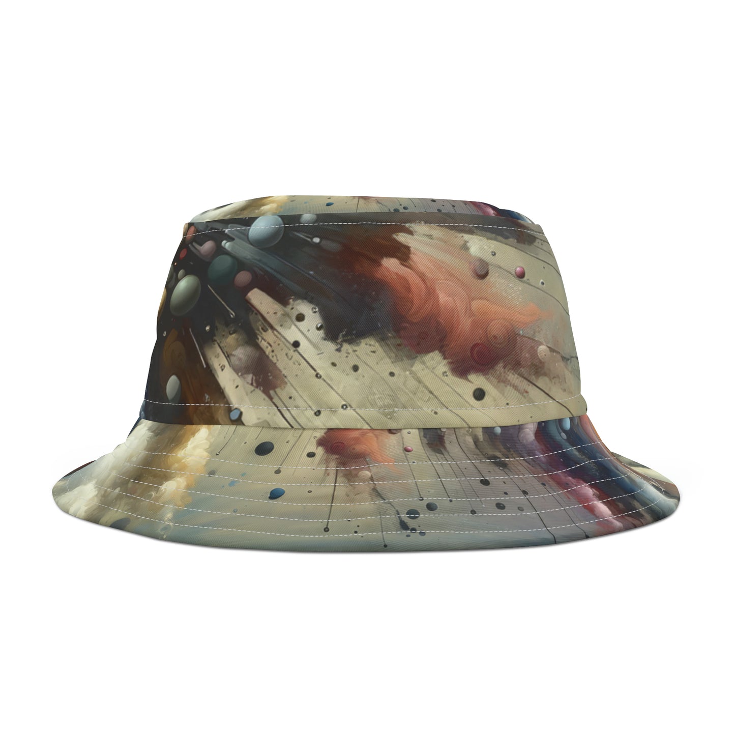 Impactful Deeds Ripple Bucket Hat (AOP)