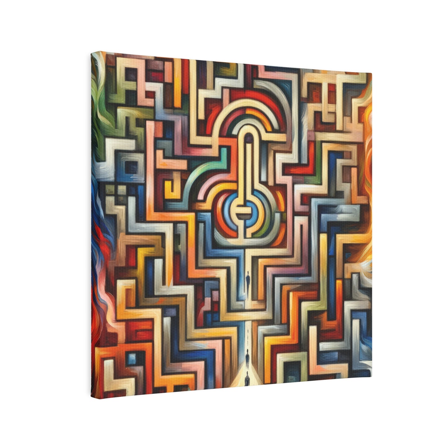Labyrinthine Love Choices Canvas Photo Tile