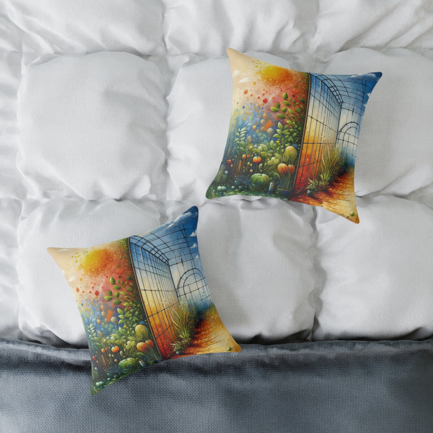 Greenhouse Digital Genesis Spun Polyester Pillow