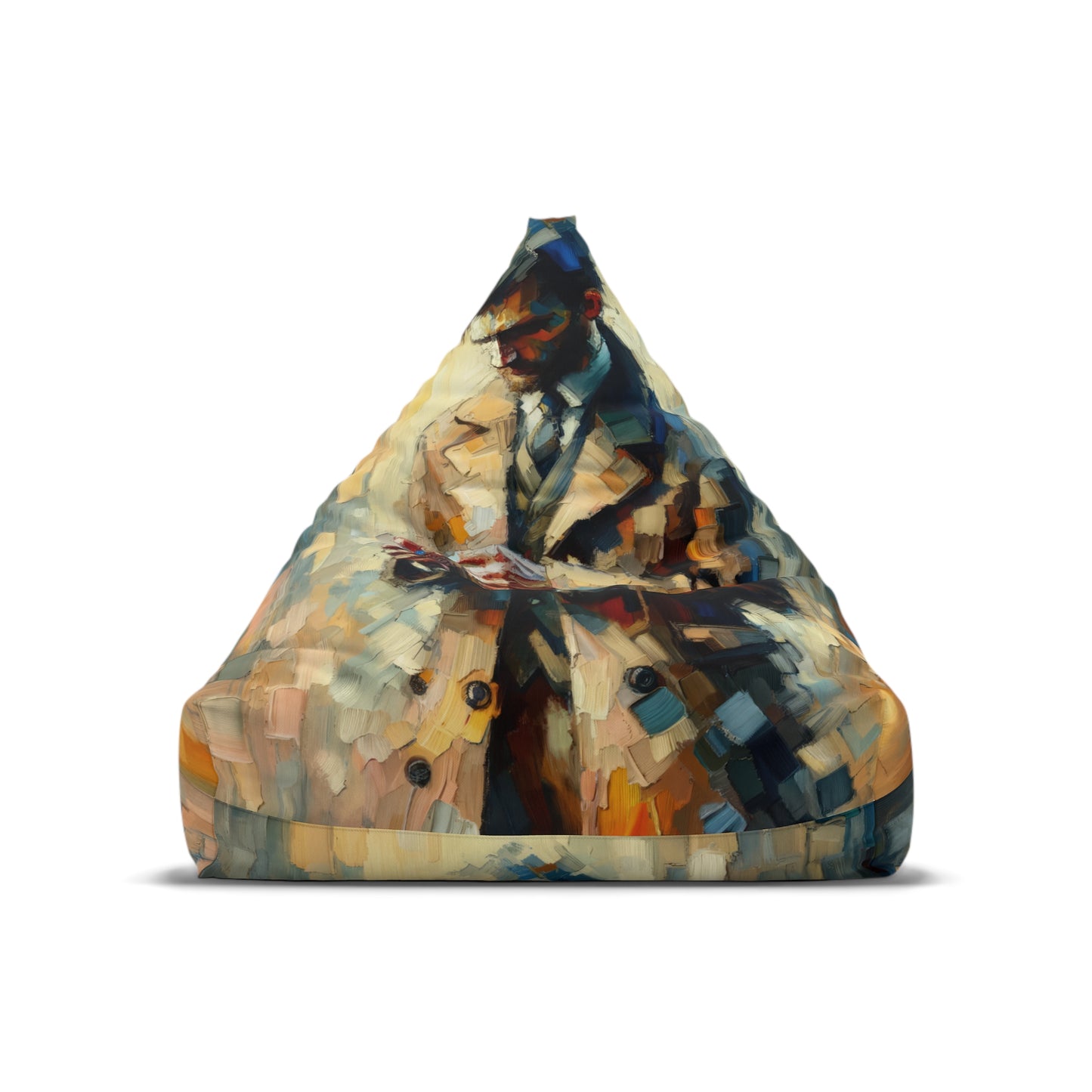 Urban Tachism Encounter Bean Bag Chair Cover