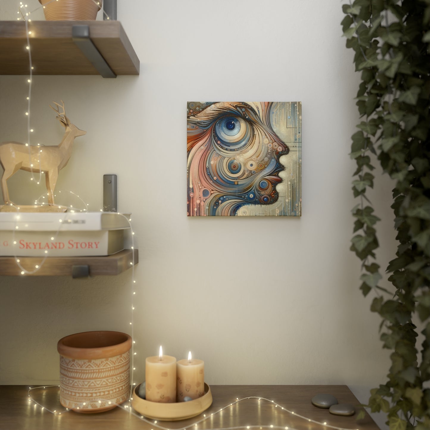 Keen Nimble Embrace Canvas Photo Tile