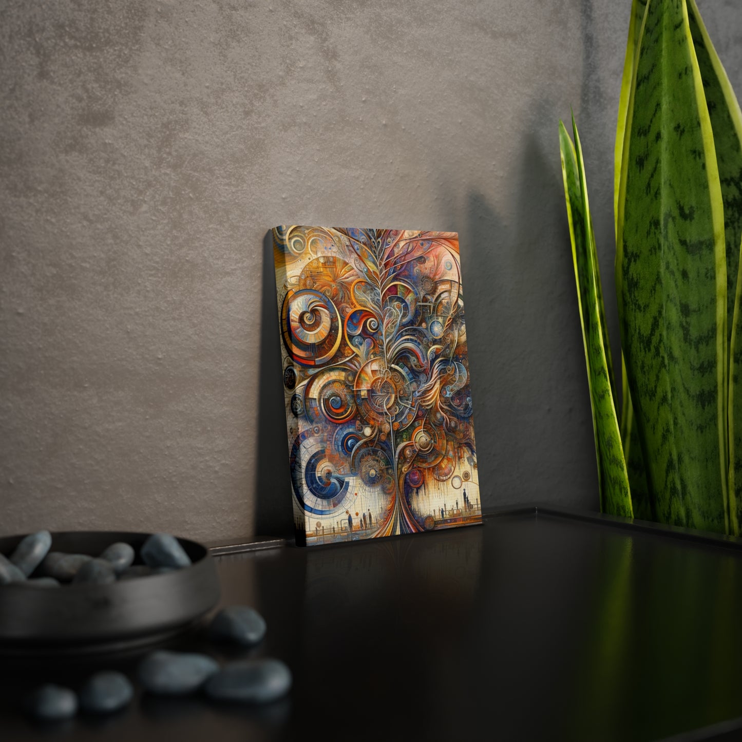 Ethos Web Abstract Canvas Photo Tile