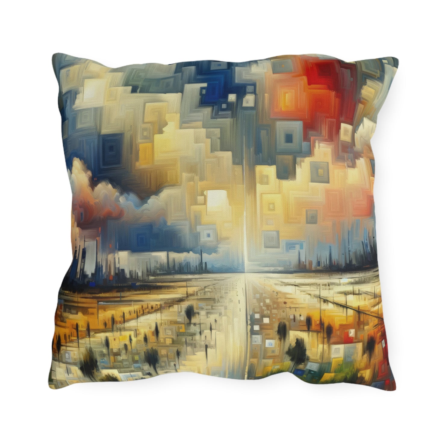Earnest Gathering Rainwater Outdoor Pillows