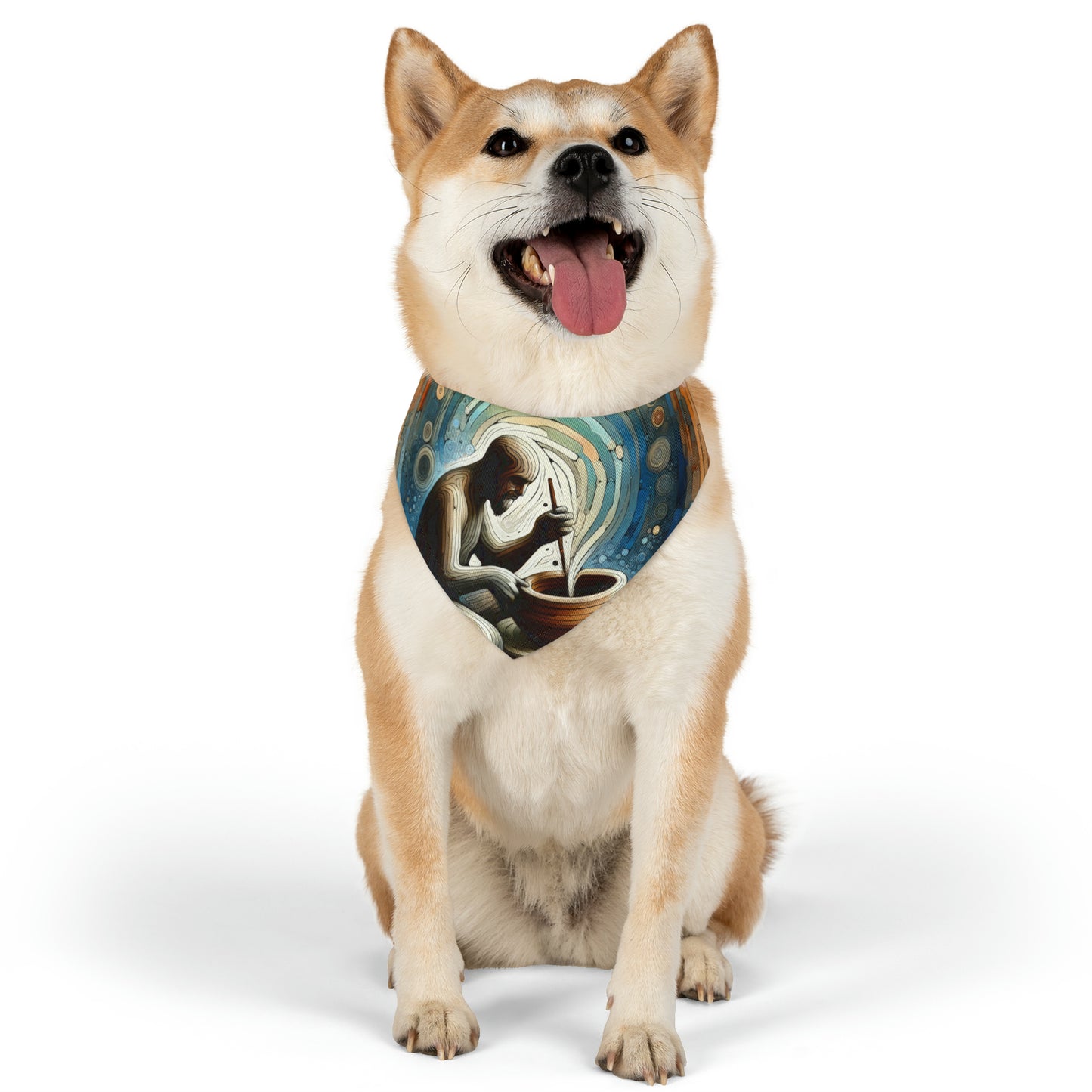 Crafting Semantic Pottery Pet Bandana Collar