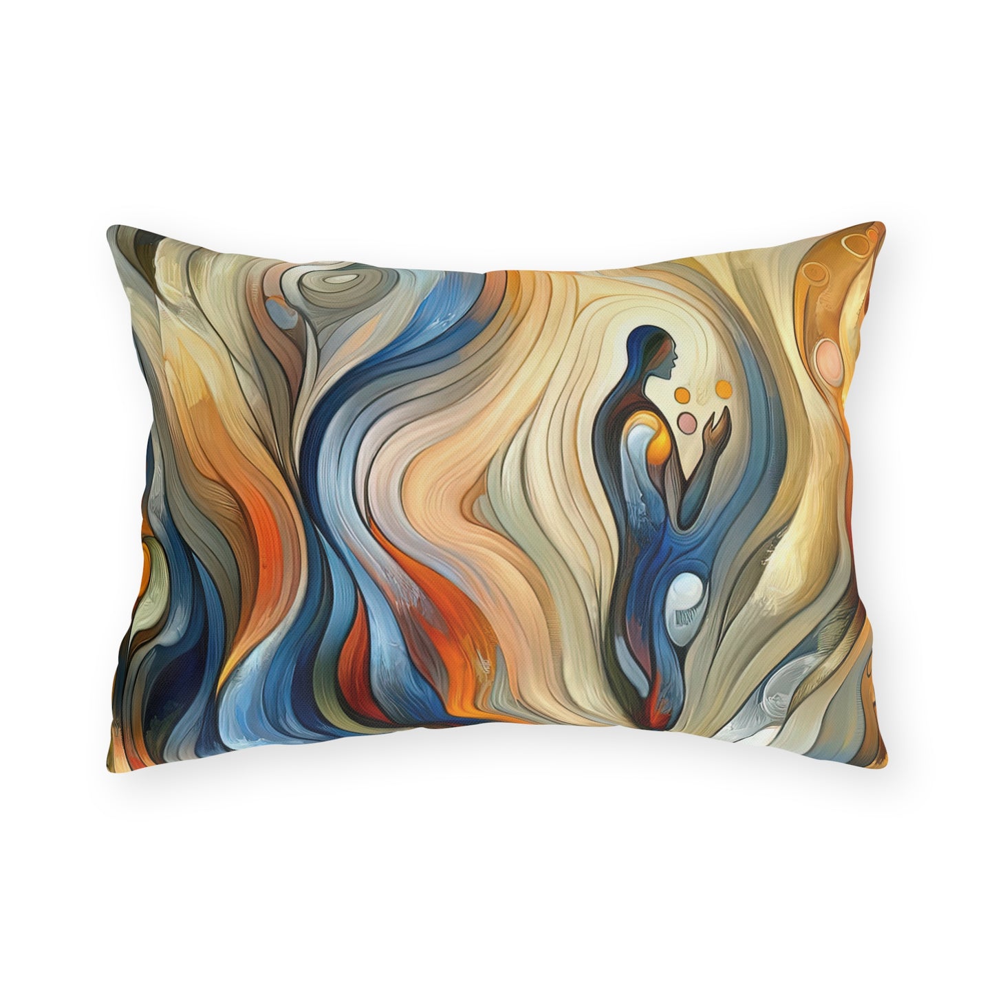 Self Embrace Benevolence Outdoor Pillows