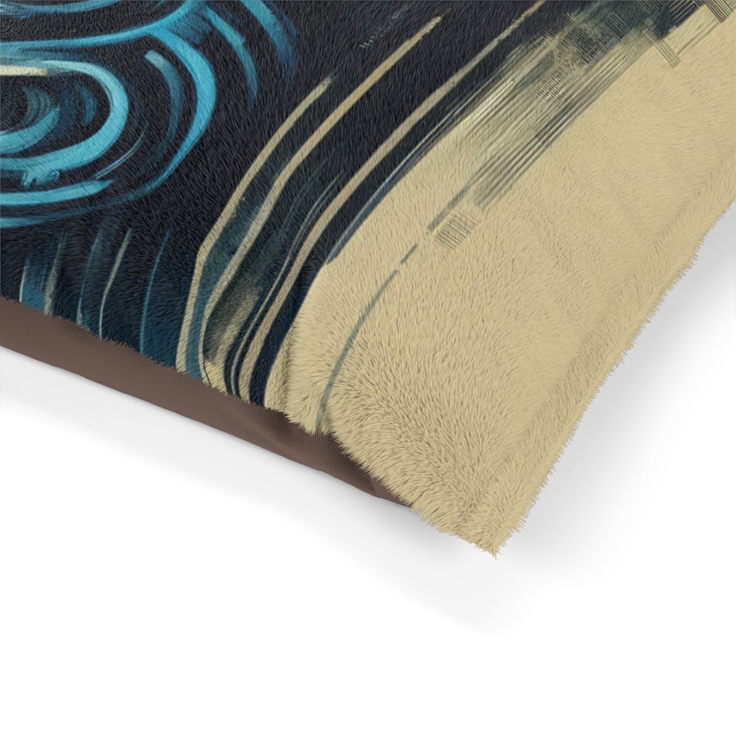 Ripple Effect Abstract Pet Bed