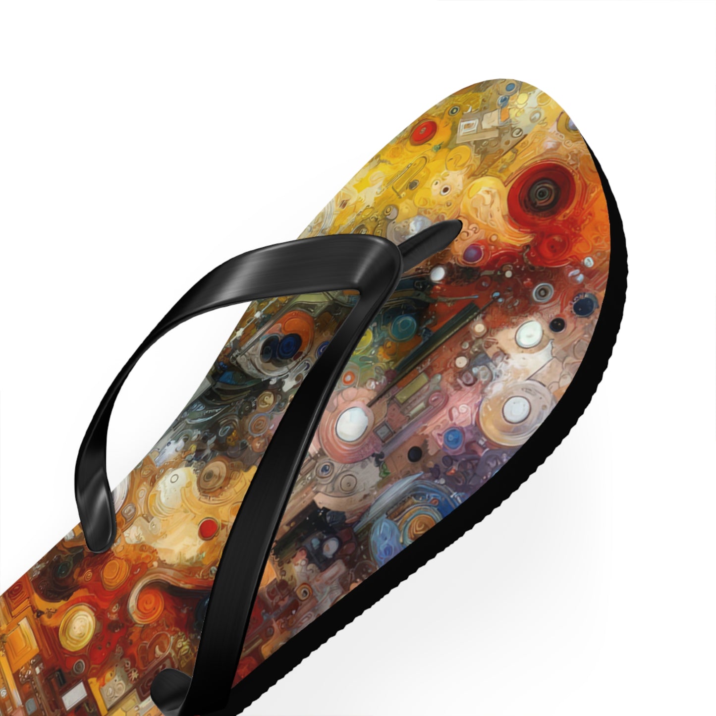Perception Mosaic Abstract Flip Flops