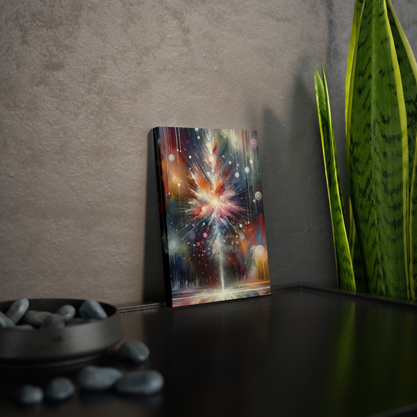 Galactic Mind Clarity Canvas Photo Tile