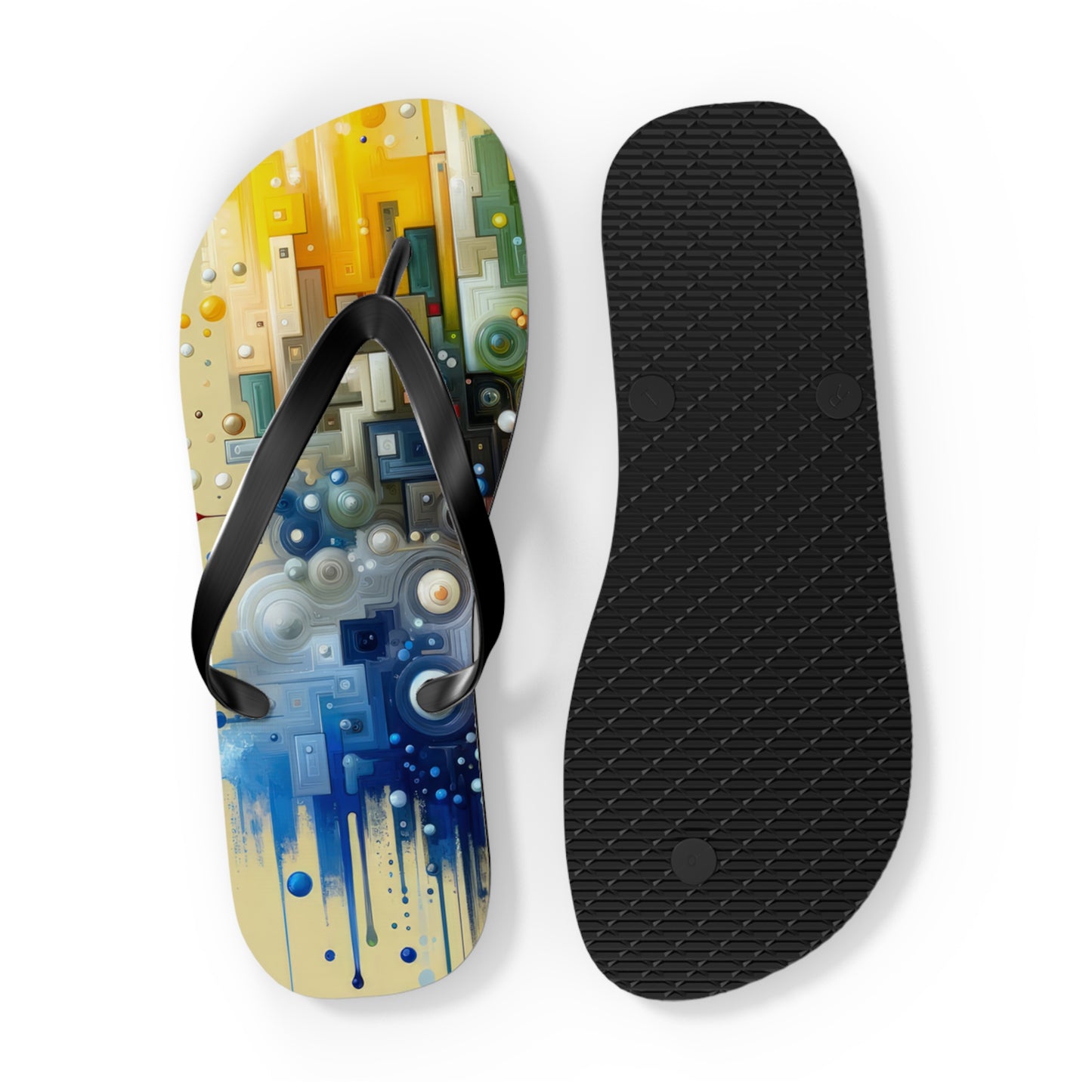 Connected Chromatic Tachism Flip Flops