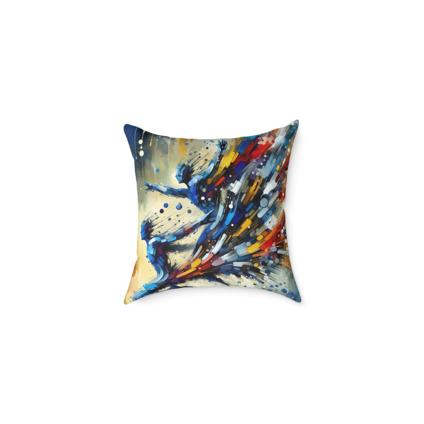 Empowering Mastery Cascade Spun Polyester Pillow