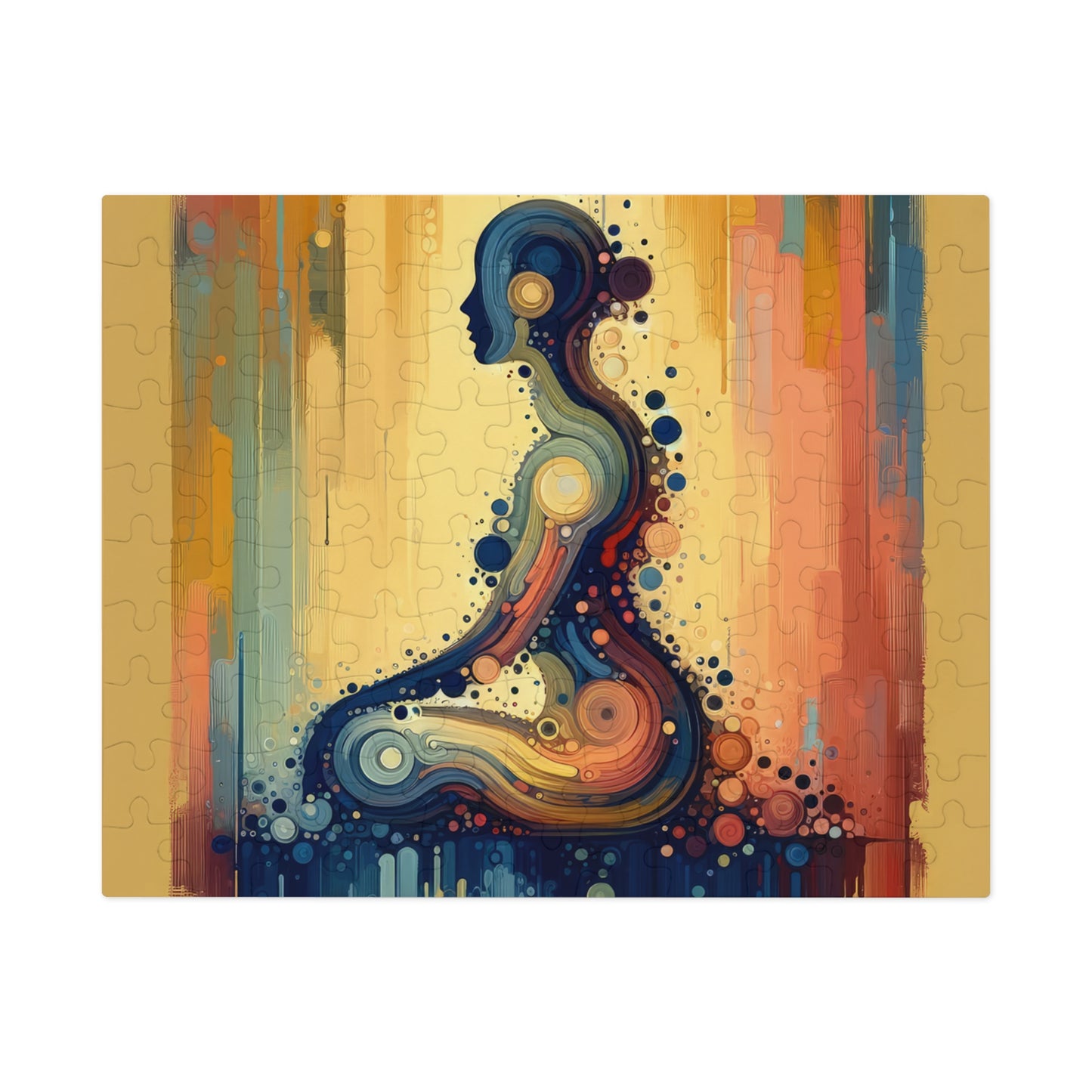 Patience Essence Tachism Jigsaw Puzzle (30, 110, 252, 500,1000-Piece)