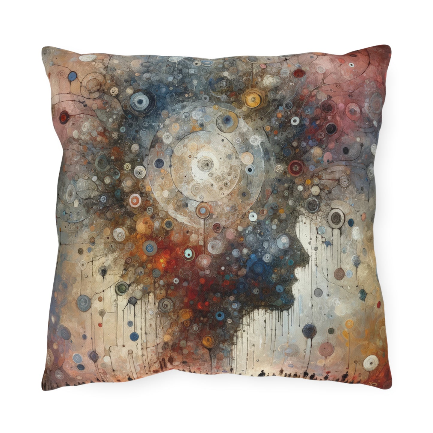 Shared Existence Solace Outdoor Pillows