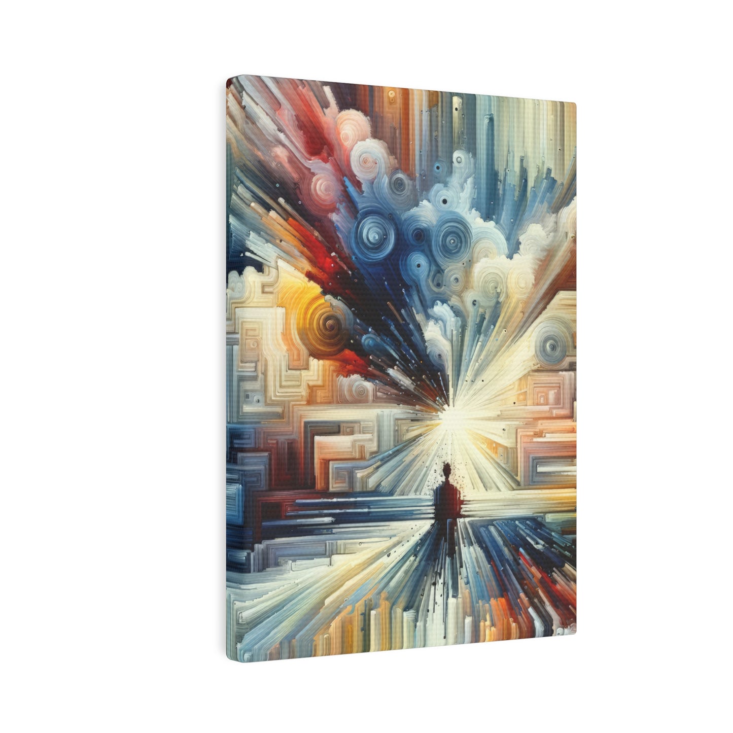 Memory Labyrinth Focus Canvas Photo Tile