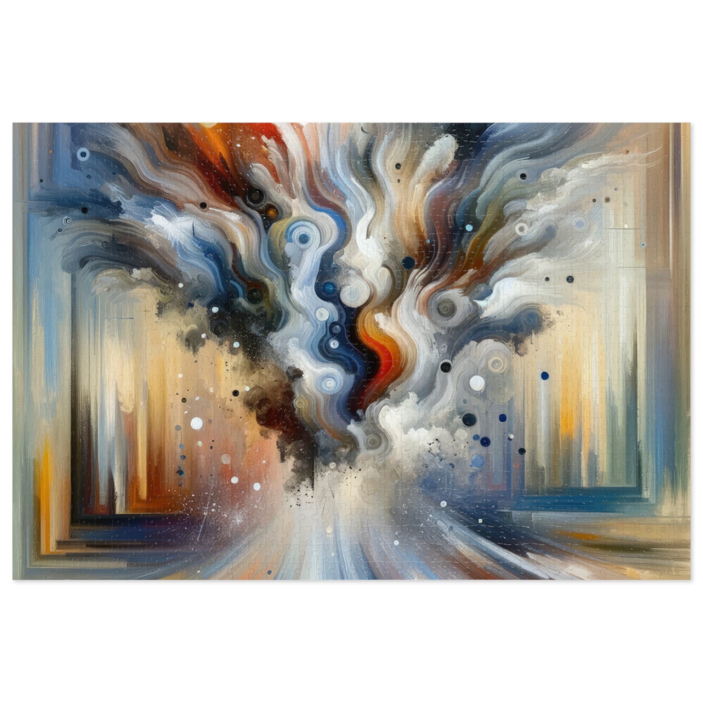 Dynamic External Influence Jigsaw Puzzle (30, 110, 252, 500,1000-Piece)