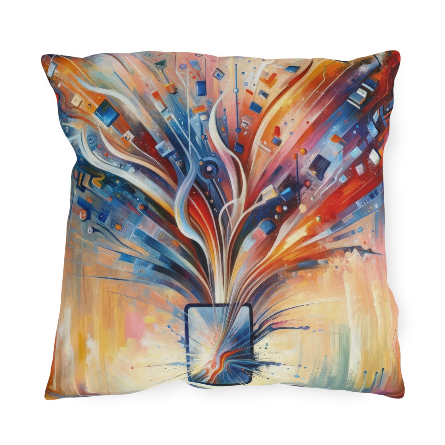 Empowerment Through Technology Outdoor Pillows