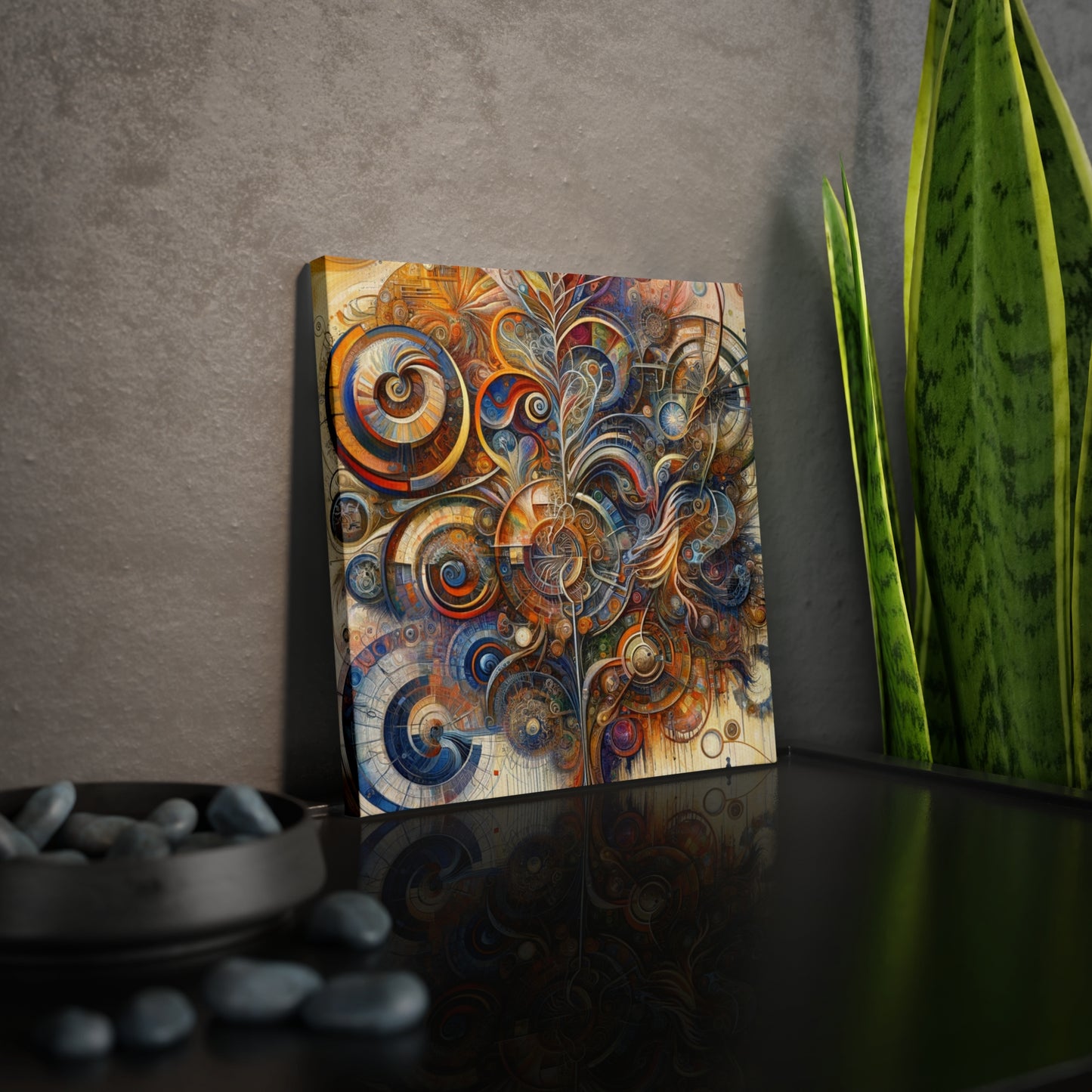 Ethos Web Abstract Canvas Photo Tile