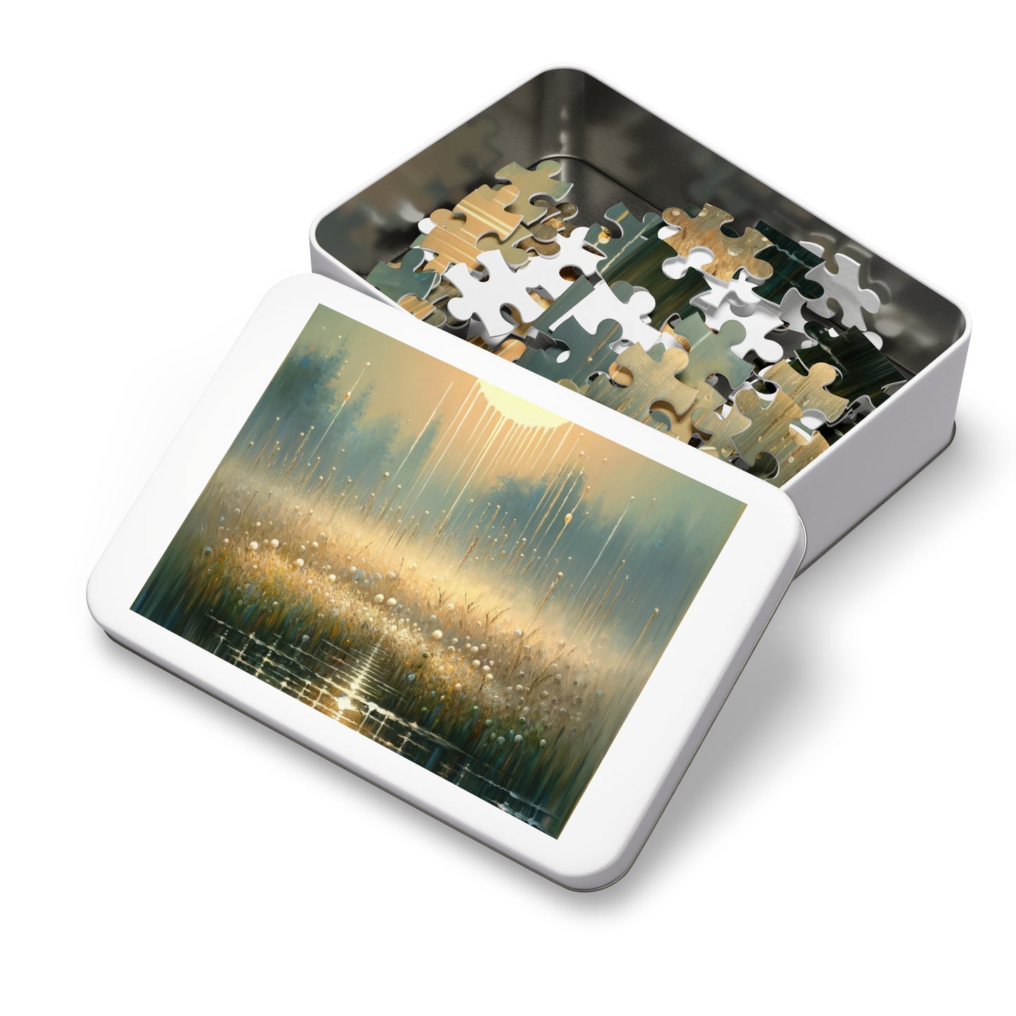 Observant Delicacy Heart Jigsaw Puzzle (30, 110, 252, 500,1000-Piece)