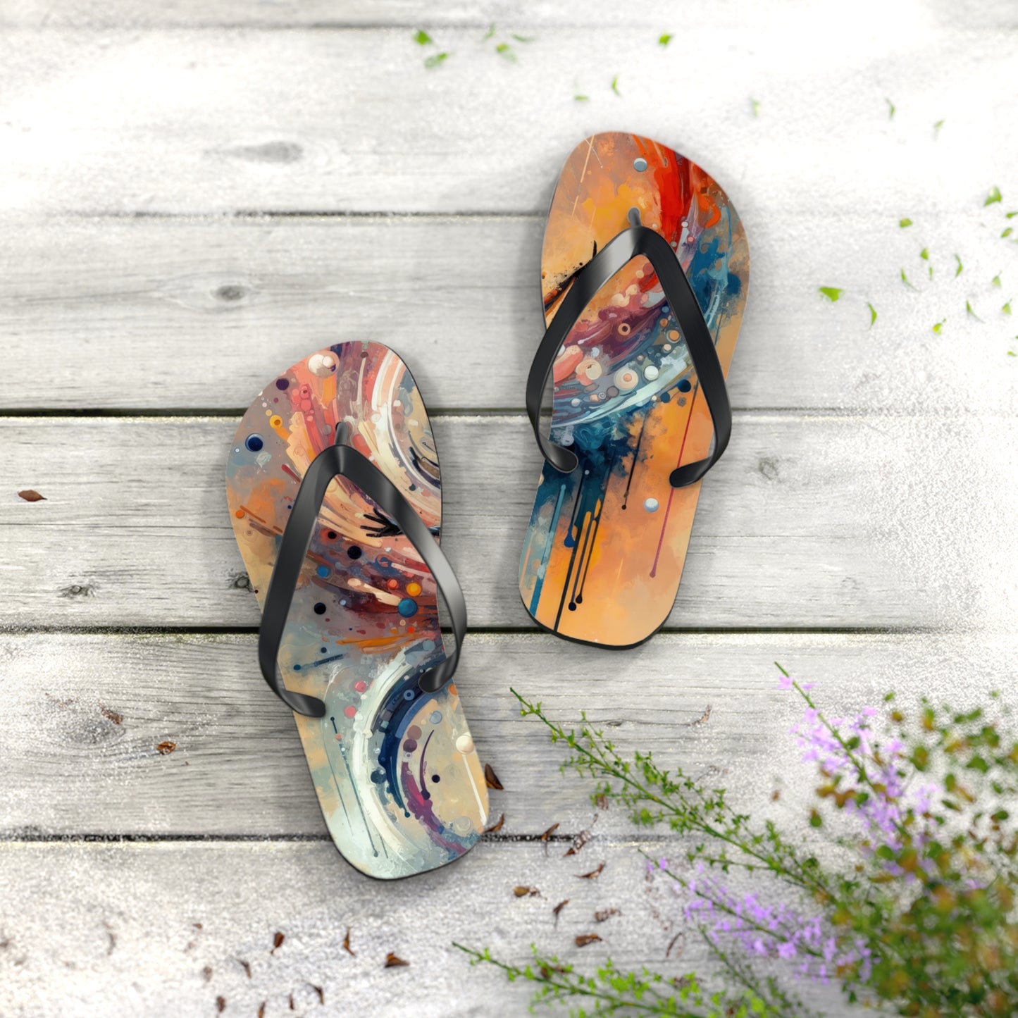 Decision Dance Tachism Flip Flops