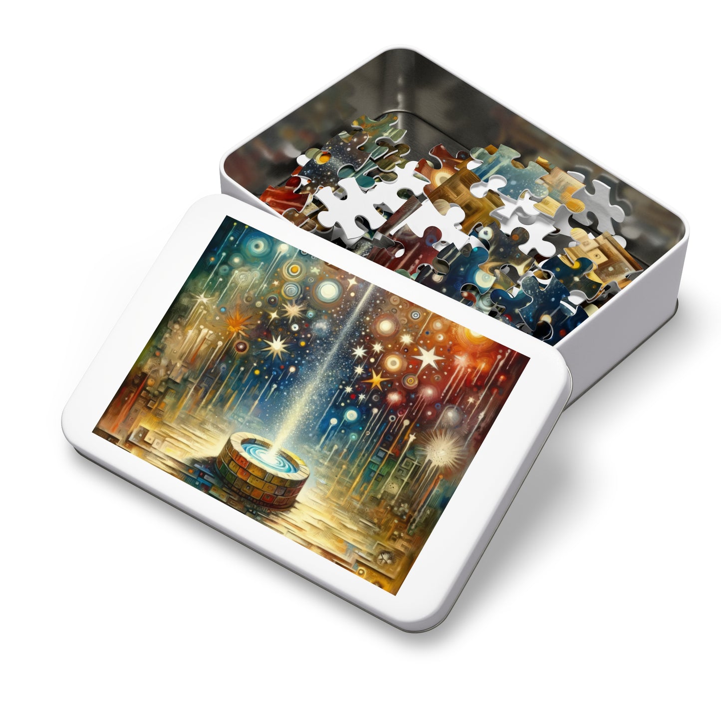 Inspiration Tachism Tribute Jigsaw Puzzle (30, 110, 252, 500,1000-Piece)