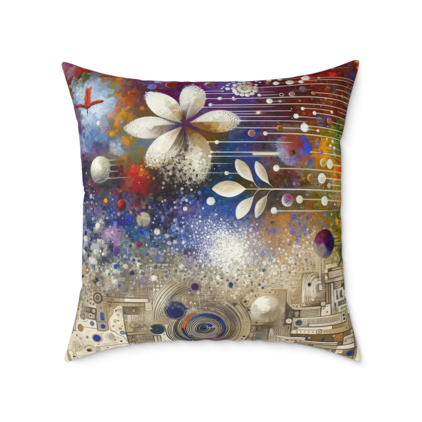 Inner Algorithm Synthesis Spun Polyester Pillow