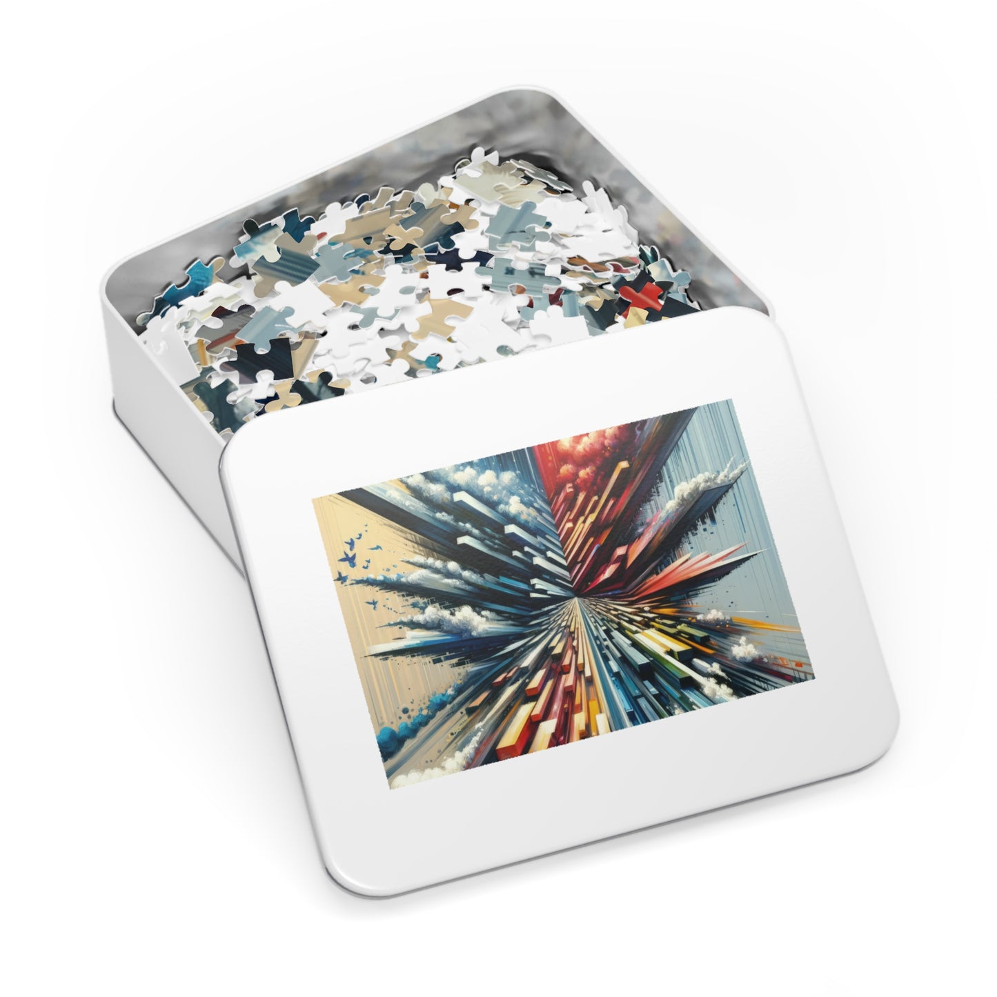 Rapid Perspective Shift Jigsaw Puzzle (30, 110, 252, 500,1000-Piece)