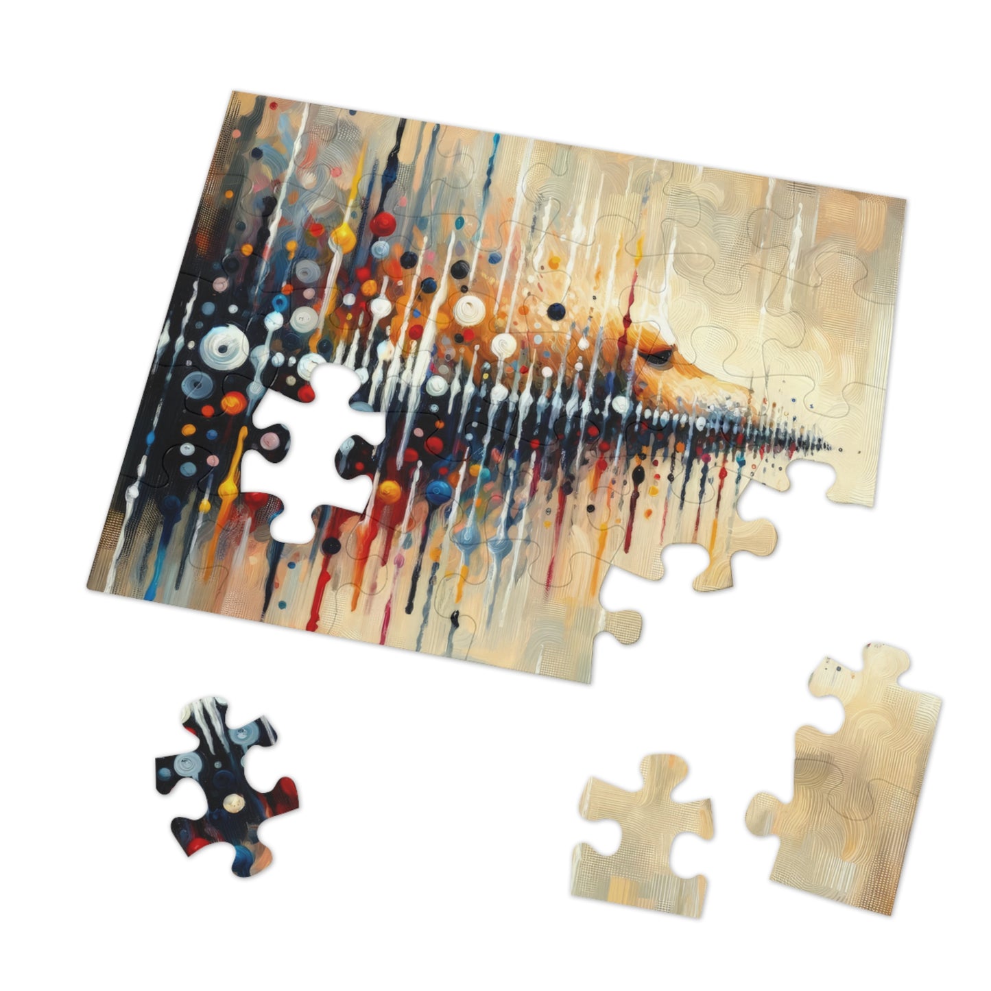 Distant Barking Echoes Jigsaw Puzzle (30, 110, 252, 500,1000-Piece)