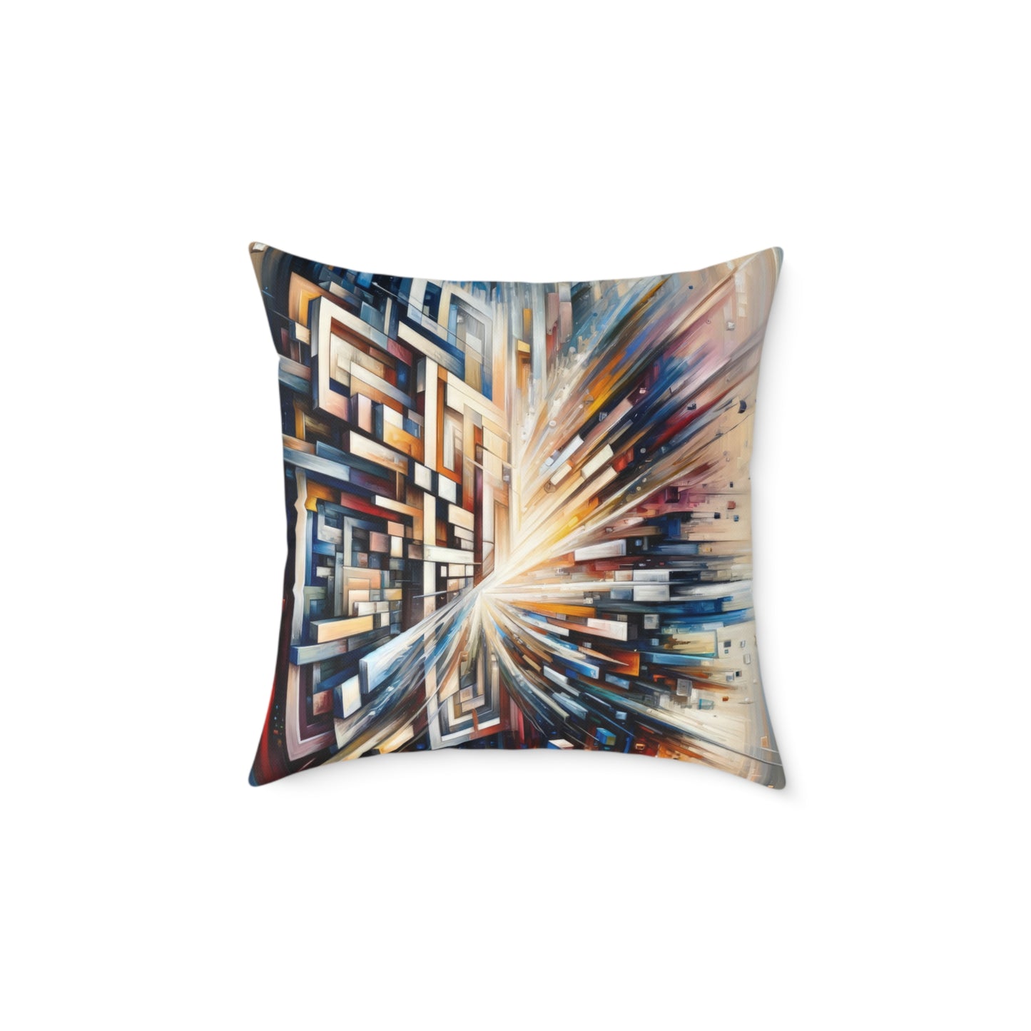 Pieces Unifying Focus Spun Polyester Pillow