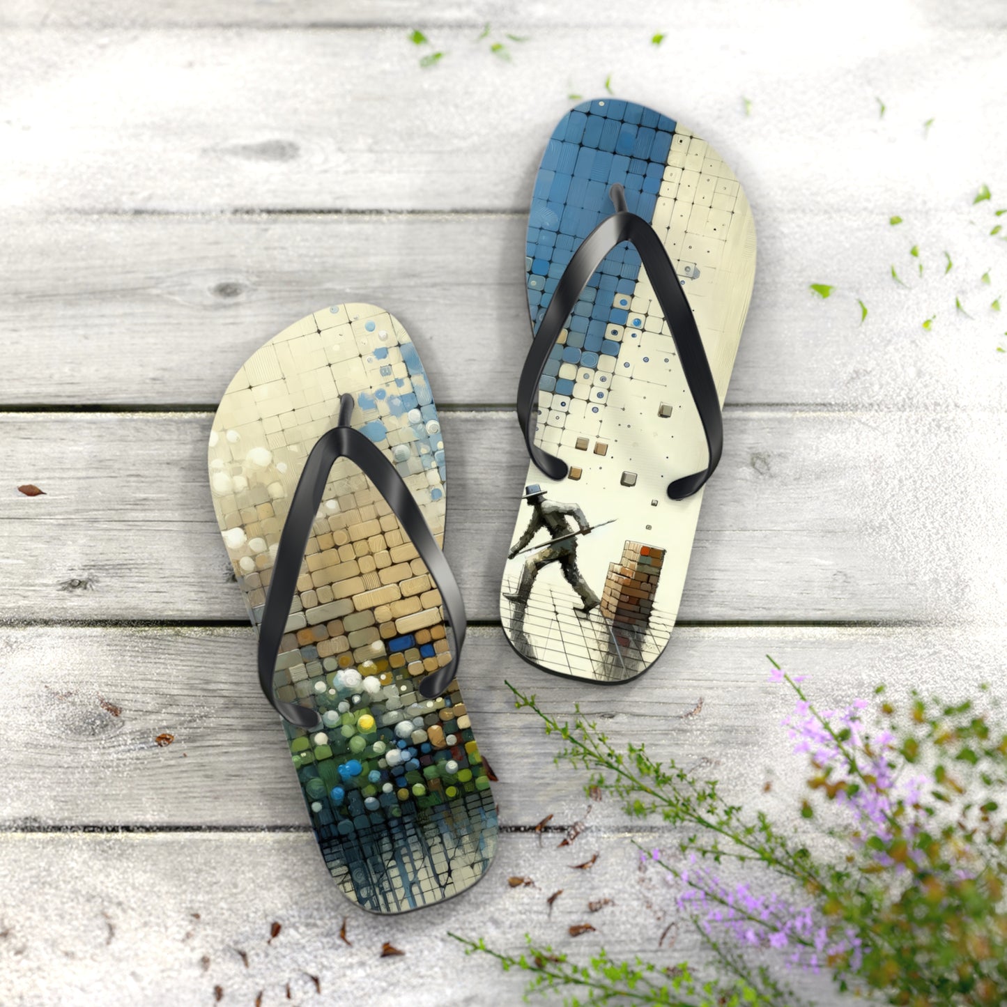 Change Tachism Everyday Flip Flops