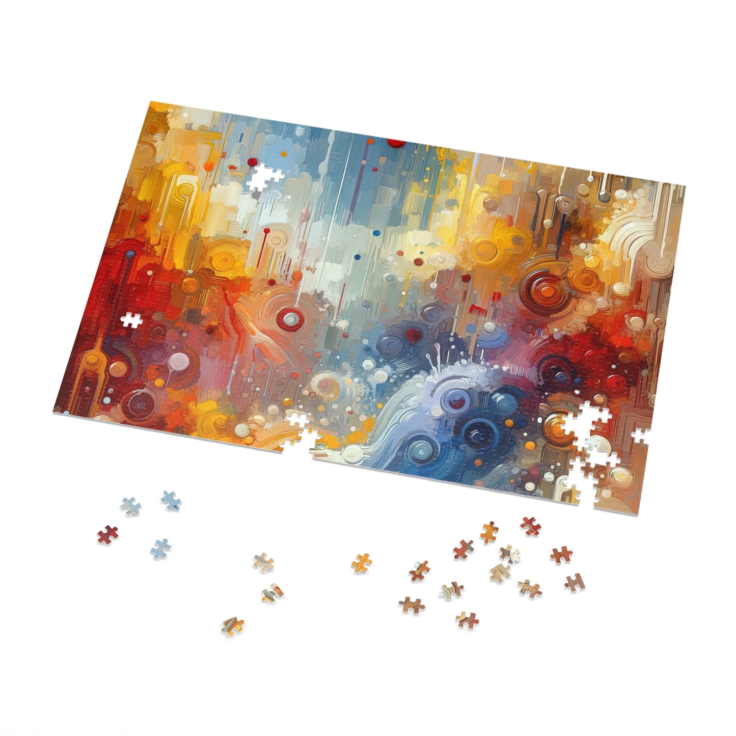 Joyous Effortless Exhale Jigsaw Puzzle (30, 110, 252, 500,1000-Piece)