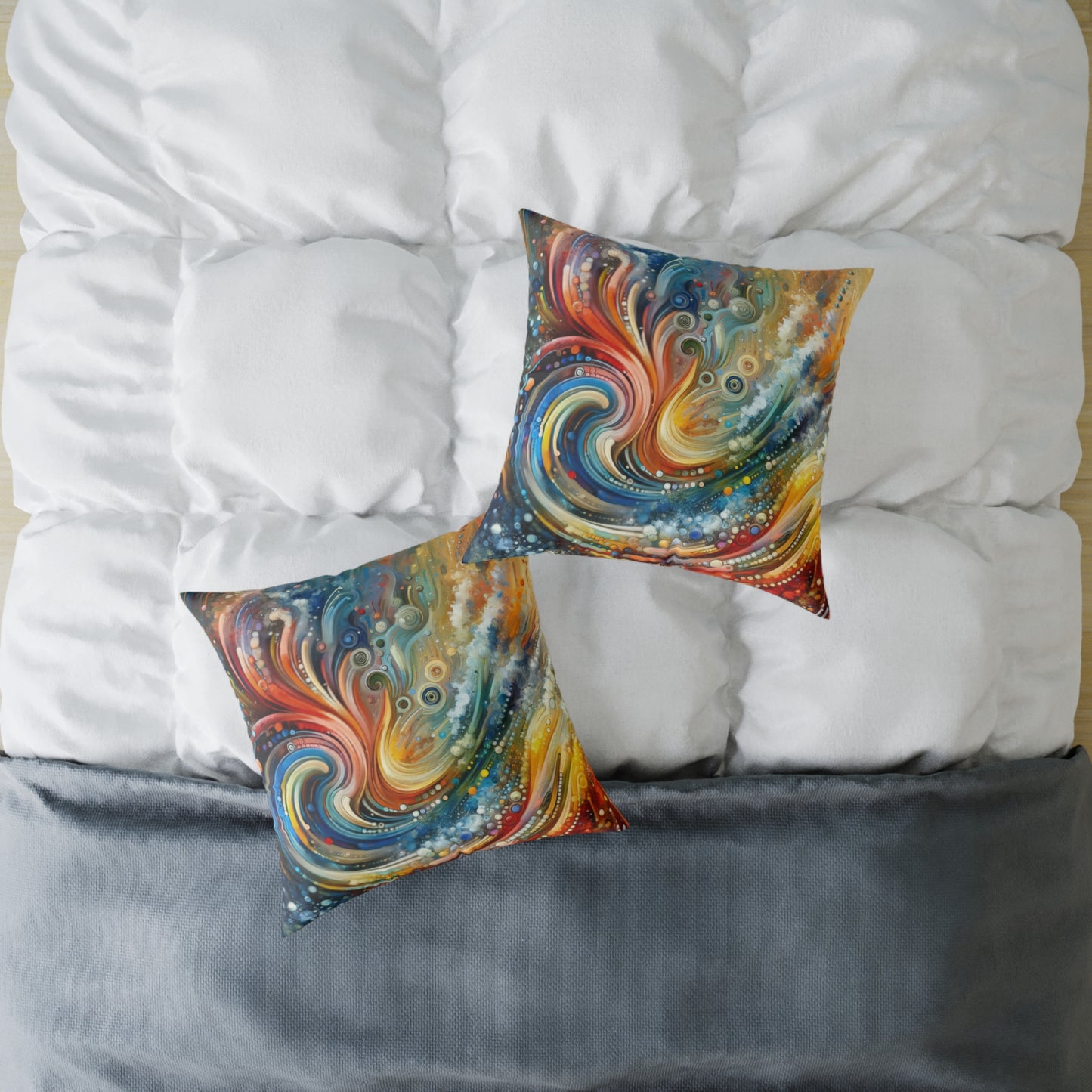 Dynamic Unity Tapestry Spun Polyester Pillow