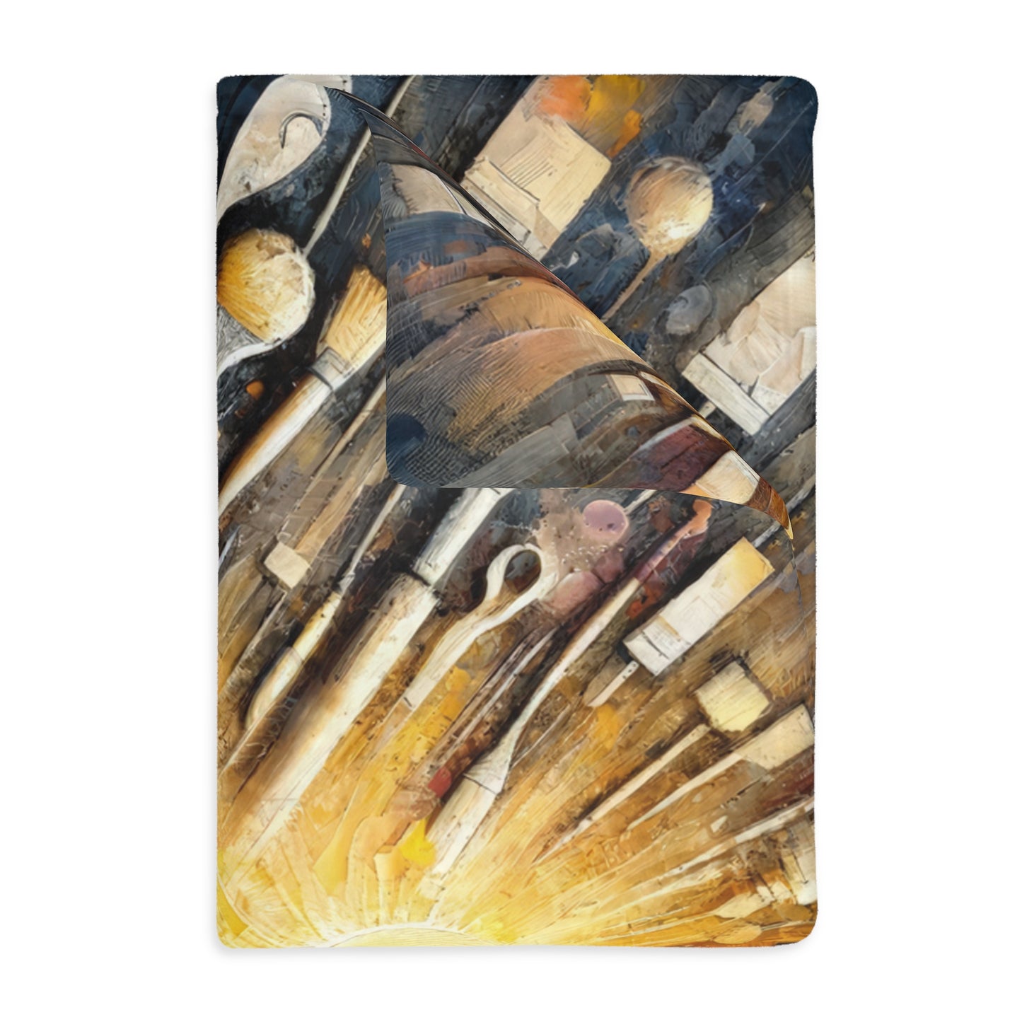 Idea Sculptor Genesis Velveteen Microfiber Blanket (Two-sided print)