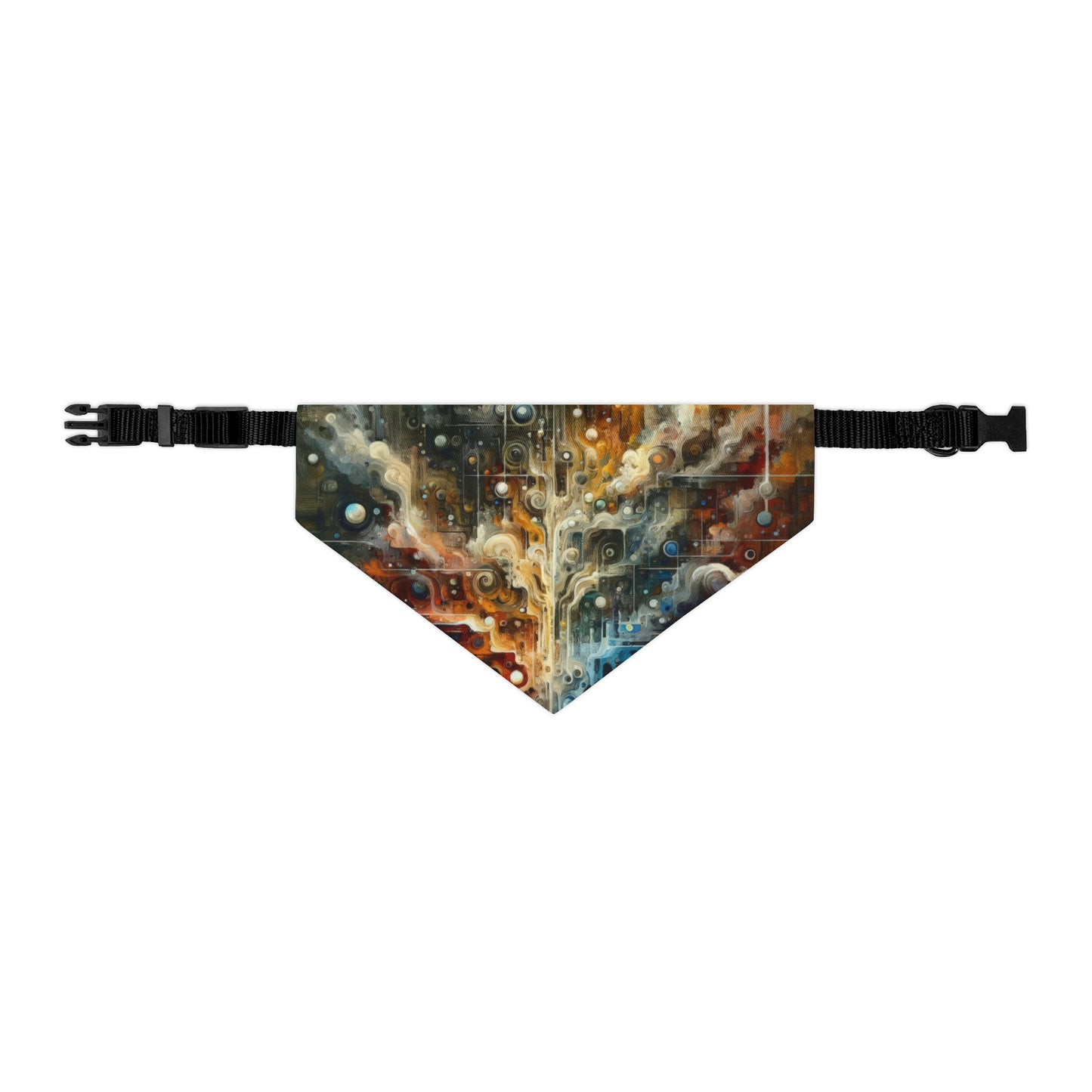 Integral Stewardship Abstract Pet Bandana Collar