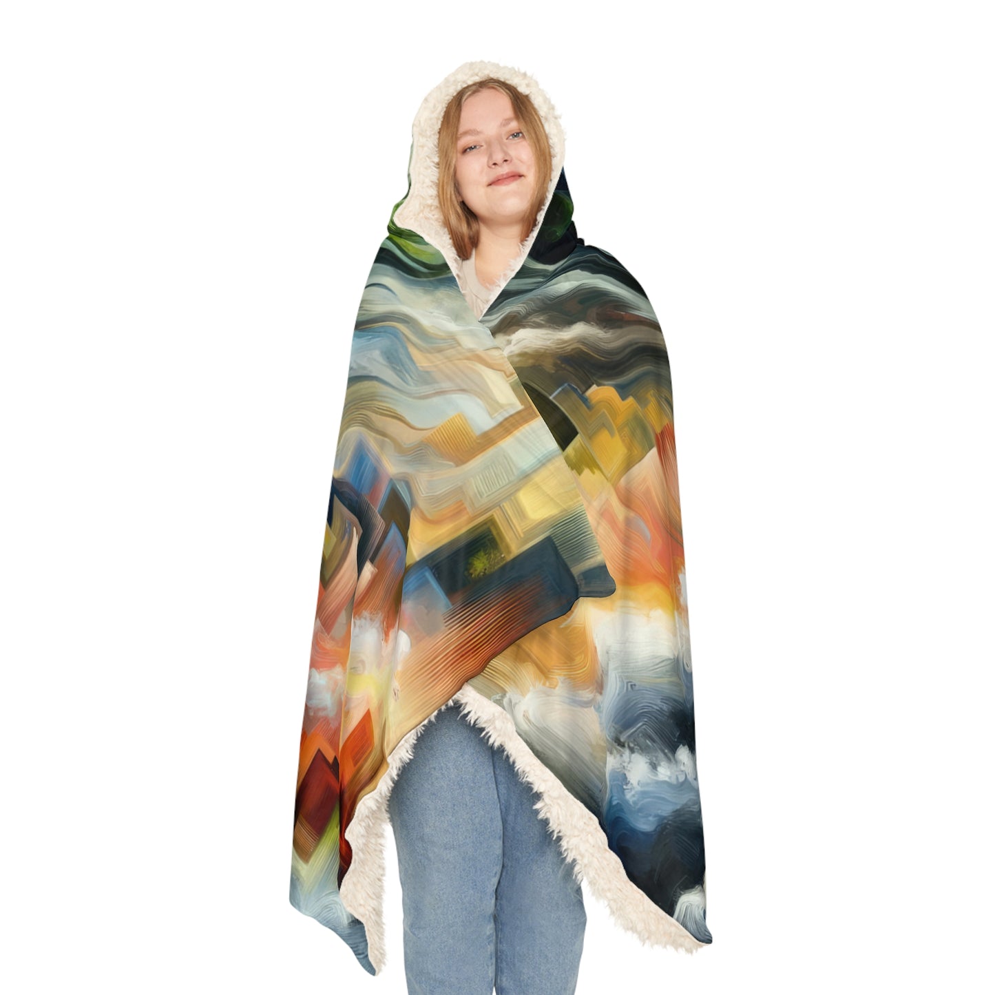 Eternal Digital Contrast Snuggle Blanket